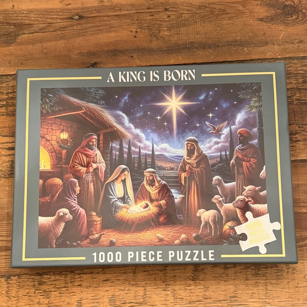 A King Is Born 1000 Piece 🧩 Puzzle